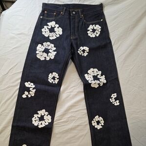 501 Levi's Denim Tears Mens Jean 31x32